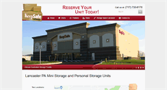 Desktop Screenshot of keepsafestorage.com